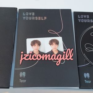 BTS [Ver. R] Taehyung PC+LY:Tear Album+ Sticker Set